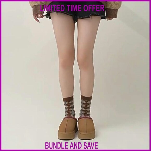 Platform Slippers Fleece Lined Sneakers Anti-Slip Boots Women's Size - Picture 8 of 8